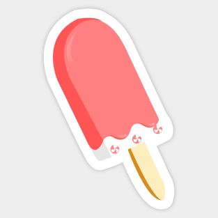 Summer Strawberry Sticker